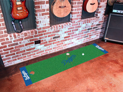 Los Angeles Dodgers Putting Green Runnerlos 