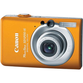 Orange 10MP Compact Digital Camera with 3x Optical Zoom and 2.5" LCDorange 