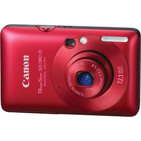 Red 12MP Compact Digital Camera with 3x Optical Zoom and HD Movie Recordingred 
