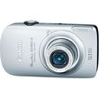 Silver 12MP Compact Digital Camera with 28mm Wide-Angle 4x Optical Zoom and 2.8" LCD