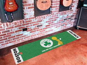 Boston Celtics Putting Green Runner 18x72boston 