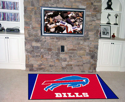 Buffalo Bills Rug 4x6 46""x72""buffalo 