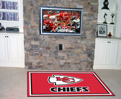 Kansas City Chiefs Rug 4x6 46""x72""kansas 