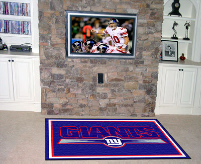 New York Giants Rug 4x6 46""x72""york 