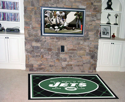 New York Jets Rug 4x6 46""x72""york 