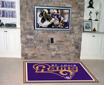 St Louis Rams Rug 4x6 46""x72""