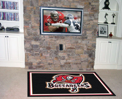 Tampa Bay Buccaneers Rug 4x6 46""x72""tampa 