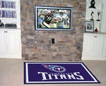 Tennessee Titans Rug 4x6 46""x72""