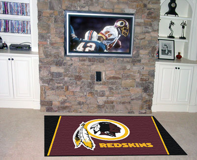 Washington Redskins Rug 4x6 46""x72""washington 