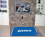 Detroit Lions Rug 5x8 60""x92""