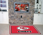 Kansas City Chiefs Rug 5x8 60""x92""