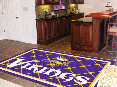 Minnesota Vikings Rug 5x8 60""x92""minnesota 