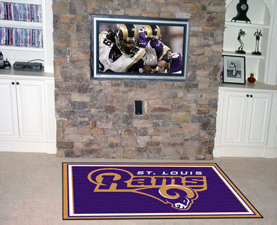 St Louis Rams Rug 5x8 60""x92""louis 