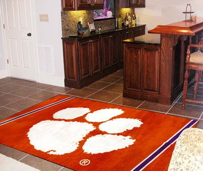 Clemson Rug 5x8 60""x92""clemson 