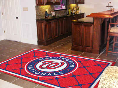 Washington Nationals Rug 5x8 60""x92""washington 