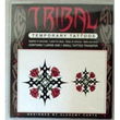 Goth Tribal Rose and Cross Tattoo Case Pack 24