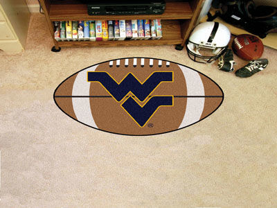 West Virginia Football Rug 22""x35""west 