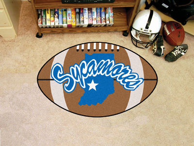 Indiana State University Football Rug 22""x35""