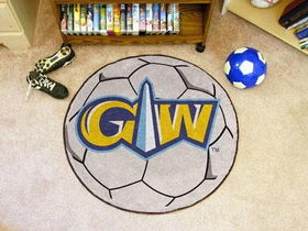 George Washington Soccer Ball Rug 29 diametergeorge 