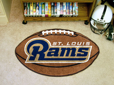 St Louis Rams Football Rug 22""x35""louis 