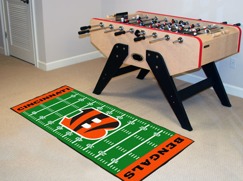 Cincinnati Bengals Runner 30""x72""cincinnati 