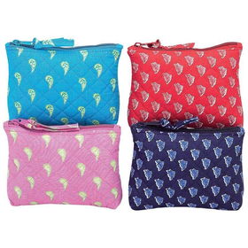 4pc Quilted Cosmetic Bag Setquilted 