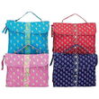 4pc Quilted Travel Case Set