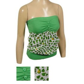 Junior Tube Top with Hearts and Polka Dots Case Pack 6junior 