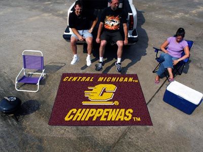 Central Michigan Tailgater Rug 60""72""central 
