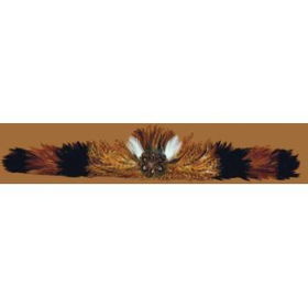 Natural Feather Hatband Case Pack 12natural 