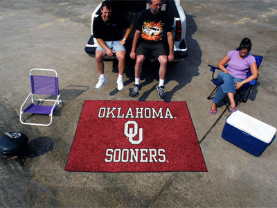 Oklahoma Tailgater Rug 60""72""oklahoma 