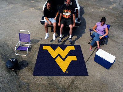 West Virginia Tailgater Rug 60""72""west 