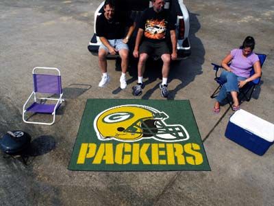Green Bay Packers Tailgater Rug 60""72""green 