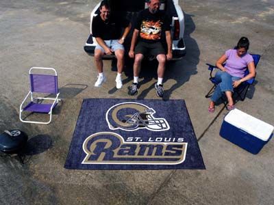 St Louis Rams Tailgater Rug 60""72""louis 