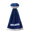 Dallas Cowboys Plush NFL Football with Attached Security Blanket