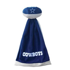 Dallas Cowboys Plush NFL Football with Attached Security Blanketdallas 