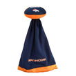Denver Broncos Plush NFL Football with Attached Security Blanket