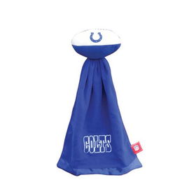 Indianapolis Colts Plush NFL Football with Attached Security Blanketindianapolis 