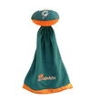 Miami Dolphins Plush NFL Football with Attached Security Blanket