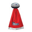 New England Patriots Plush NFL Football with Attached Security Blanket
