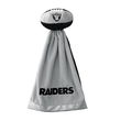Oakland Raiders Plush NFL Football with Attached Security Blanket
