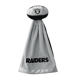 Oakland Raiders Plush NFL Football with Attached Security Blanketoakland 
