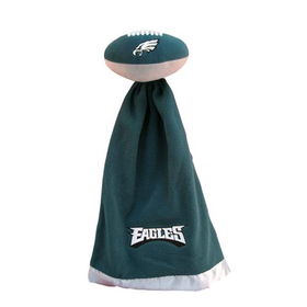 Philadelphia Eagles Plush NFL Football with Attached Security Blanketphiladelphia 