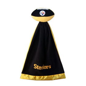 Pittsburgh Steelers Plush NFL Football with Attached Security Blanketpittsburgh 