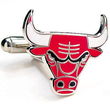 Chicago Bulls NBA Logo'd Executive Cufflinks w/Jewelry Box