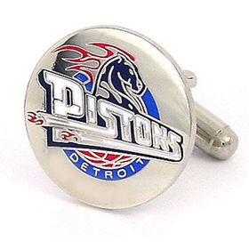 Detroit Pistons NBA Logo'd Executive Cufflinks w/Jewelry Boxdetroit 