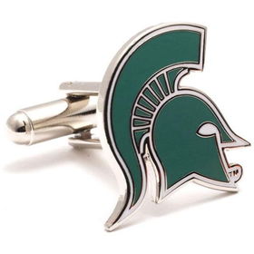 Michigan State Spartans NCAA Logo'd Executive Cufflinks w/ Jewelry Boxmichigan 
