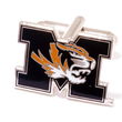 Missouri Tigers NCAA Logo'd Executive Cufflinks w/ Jewelry Box