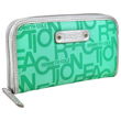 Women's Shop Girl II Turquoise Nylon Clutch Wallet