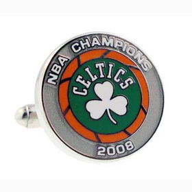 2008 Commemorative Boston Celtics NBA Executive Cufflinks w/Jewelry Boxcommemorative 